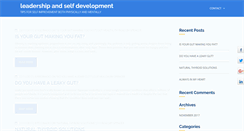 Desktop Screenshot of leadershipandselfdevelopment.com